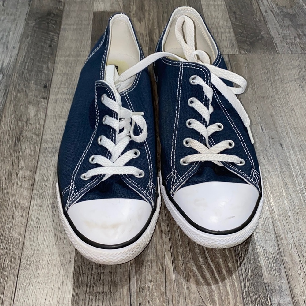 Blue converse